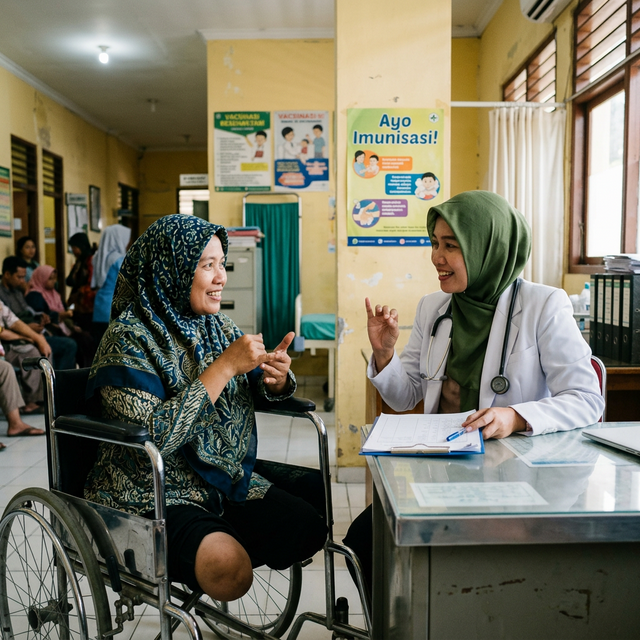 Bakti Sosial dan Layanan Kesehatan Gratis untuk Difabel di Surabaya